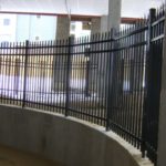 Interior Black Aluminum Fence