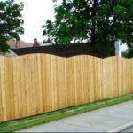 Solid Board Roll Top Privacy Fence