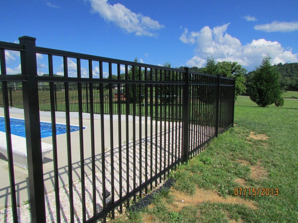 aluminum fence styles