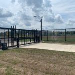 Commercial, Black, Cantilever gate with Operator