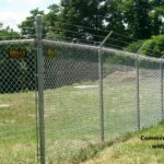 Commercial Chain Link with Barb Wire